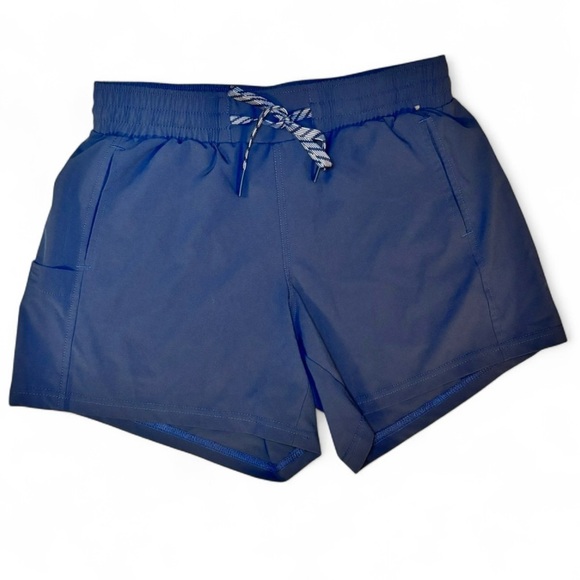 Pacific Trail Women's Small Front & Side Pockets, Navy Blue, Drawstring Waist - Picture 1 of 6